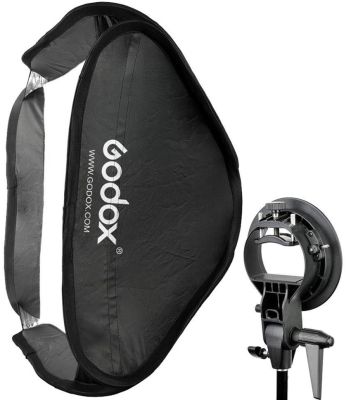 Софтбокс Godox Easy Box 80x80 см з Кріпленням для накамерні Спалахів